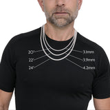 Franco Necklace, 3.1mm
