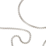 Rounded Box Necklace, 2.4mm