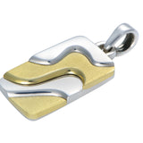 Coastal Dunes Pendant in Yellow & White