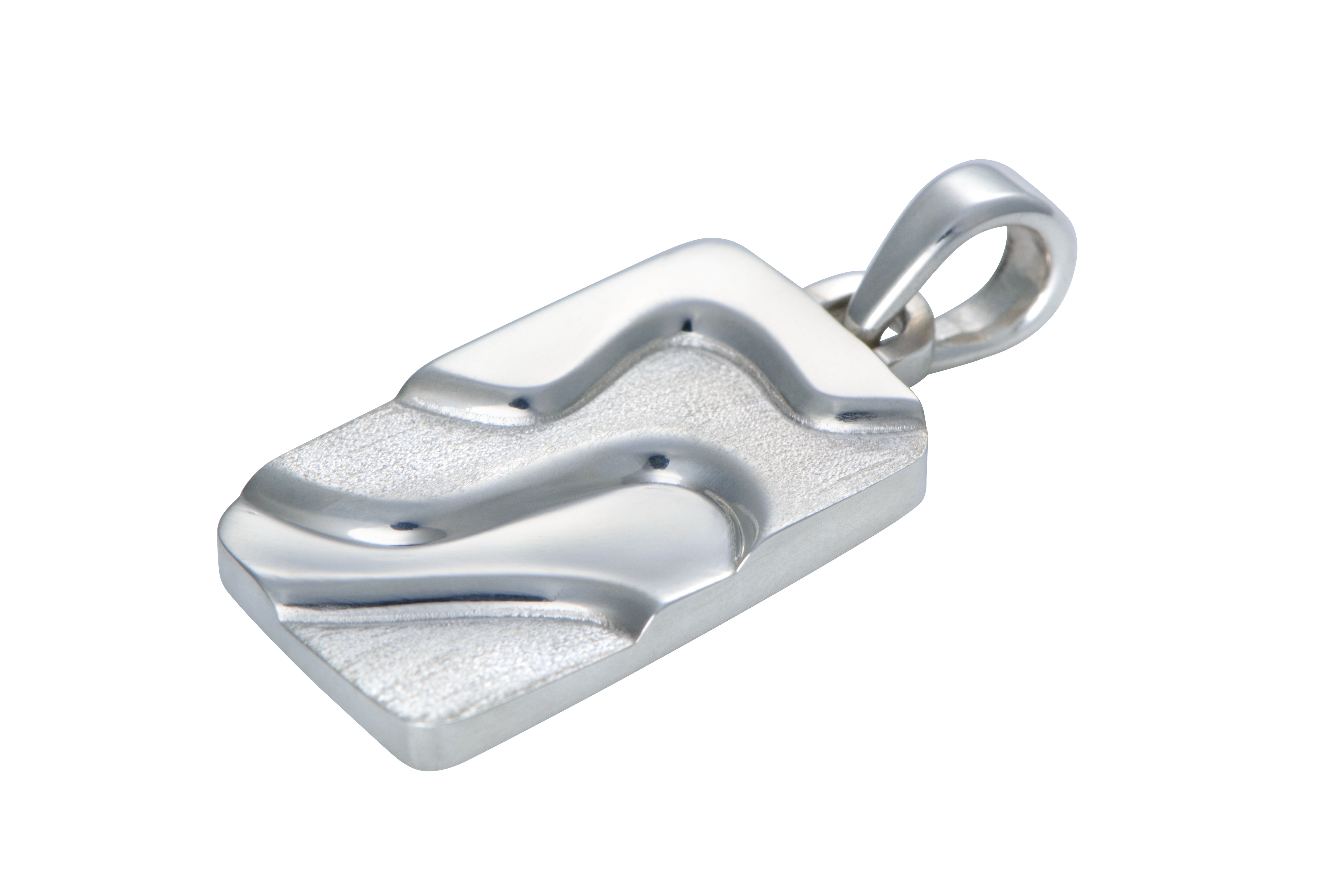 Coastal Dunes Pendant in White