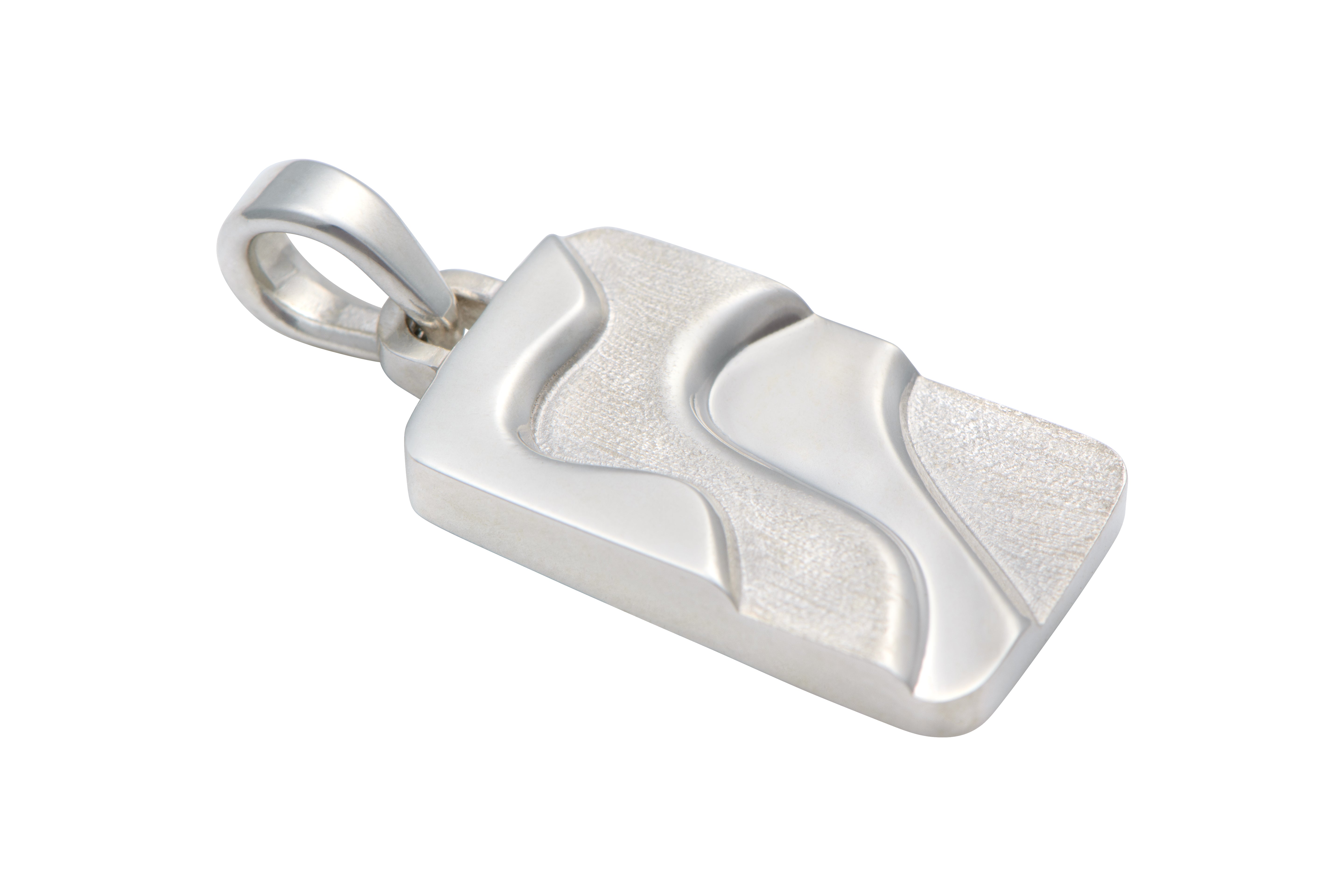 Coastal Dunes Pendant in White